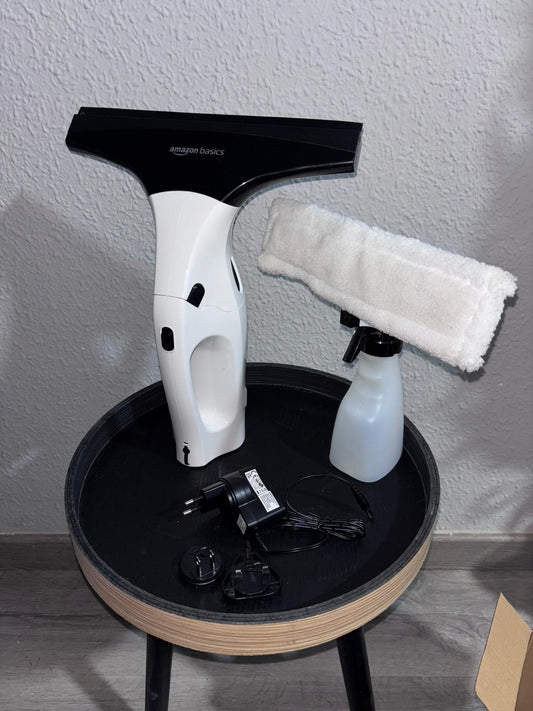 Juego de aspiradora limpiacristales con batería recargable