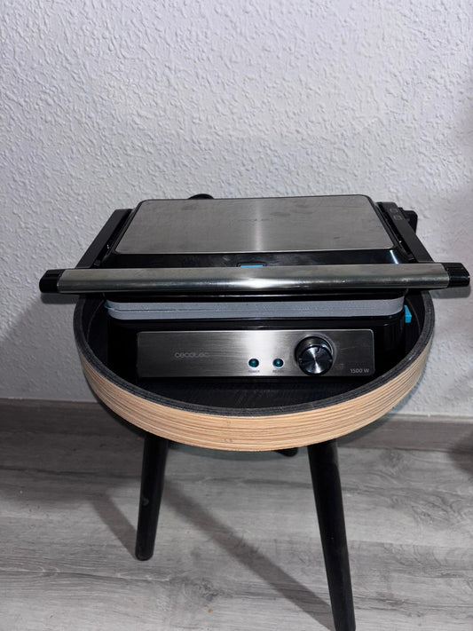 Cecotec Parrilla Eléctrica Rock'n Grill 1500 Take&Clean Stone