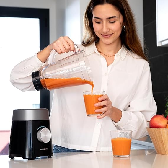 Cecotec Batidora de Vaso Power Black Titanium 1300Max B