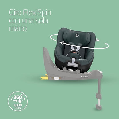 Maxi-Cosi Pearl 360 silla coche bebe i-Size, silla coche 360 giratoria para bebé y niño ISOFIX